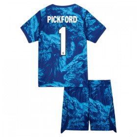 Camisolas Inglaterra Pickford 1 Guarda Redes Criança 1º Equipamento Principal World Cup 2026 Manga Curta