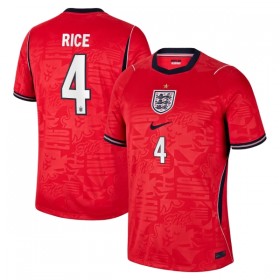 Camisolas Inglaterra Rice 4 2º Equipamento Alternativa World Cup 2026 Manga Curta