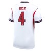 Camisolas Inglaterra Rice 4 Criança 1º Equipamento Principal World Cup 2026 Manga Curta