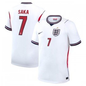 Camisolas Inglaterra Saka 7 1º Equipamento Principal World Cup 2026 Manga Curta