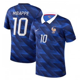 Camisolas França Mbappé 10 1º Equipamento Principal World Cup 2026 Manga Curta