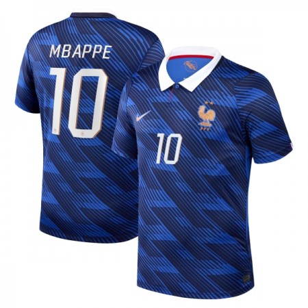 Camisolas França Mbappé 10 1º Equipamento Principal World Cup 2026 Manga Curta Camisolas França Mbappé 10 1º Equipamento Principal World Cup 2026 Manga Curta