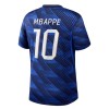 Camisolas França Mbappé 10 Criança 1º Equipamento Principal World Cup 2026 Manga Curta