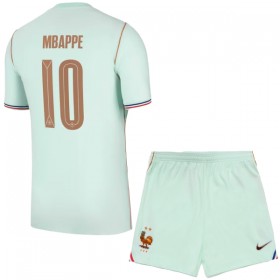 Camisolas França Mbappé 10 Criança 2º Equipamento Alternativa World Cup 2026 Manga Curta