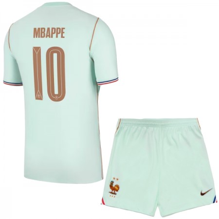Camisolas França Mbappé 10 Criança 2º Equipamento Alternativa World Cup 2026 Manga Curta