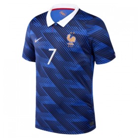 Camisolas França O. Dembele 7 1º Equipamento Principal World Cup 2026 Manga Curta