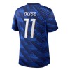 Camisolas França Olise 11 1º Equipamento Principal World Cup 2026 Manga Curta