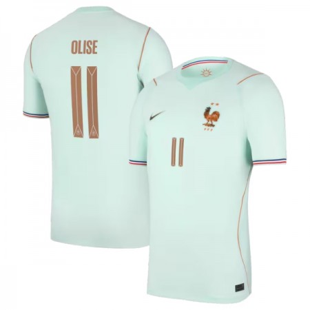 Camisolas França Olise 11 2º Equipamento Alternativa World Cup 2026 Manga Curta