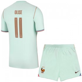 Camisolas França Olise 11 Criança 2º Equipamento Alternativa World Cup 2026 Manga Curta