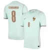 Camisolas França Tchouameni 8 2º Equipamento Alternativa World Cup 2026 Manga Curta