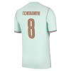 Camisolas França Tchouameni 8 Criança 2º Equipamento Alternativa World Cup 2026 Manga Curta