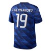 Camisolas França Theo Hernandez 19 1º Equipamento Principal World Cup 2026 Manga Curta