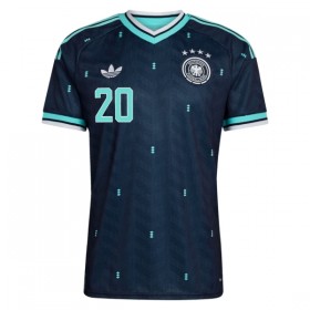 Camisolas Alemanha Gnabry 20 2º Equipamento Alternativa World Cup 2026 Manga Curta