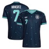 Camisolas Alemanha Havertz 7 2º Equipamento Alternativa World Cup 2026 Manga Curta