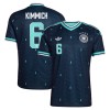 Camisolas Alemanha Kimmich 6 2º Equipamento Alternativa World Cup 2026 Manga Curta