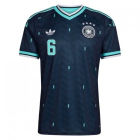 Camisolas Alemanha Kimmich 6 Criança 2º Equipamento Alternativa World Cup 2026 Manga Curta