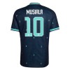 Camisolas Alemanha Musiala 10 Criança 2º Equipamento Alternativa World Cup 2026 Manga Curta