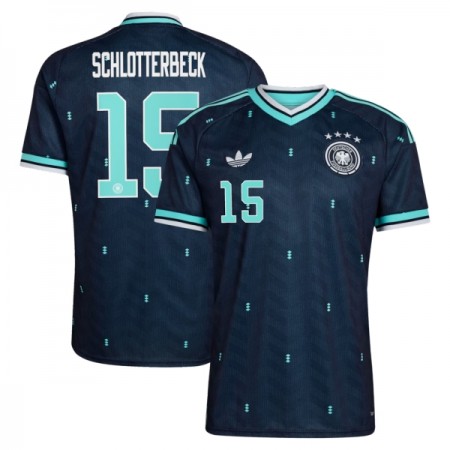 Camisolas Alemanha N. Schlotterbeck 15 2º Equipamento Alternativa World Cup 2026 Manga Curta
