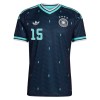 Camisolas Alemanha N. Schlotterbeck 15 2º Equipamento Alternativa World Cup 2026 Manga Curta