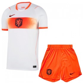 Camisolas Holanda Criança 2º Equipamento Alternativa World Cup 2026 Manga Curta