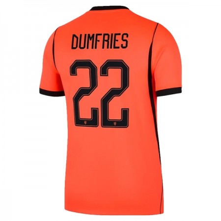 Camisolas Holanda Dumfries 22 1º Equipamento Principal World Cup 2026 Manga Curta Camisolas Holanda Dumfries 22 1º Equipamento Principal World Cup 2026 Manga Curta