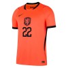 Camisolas Holanda Dumfries 22 1º Equipamento Principal World Cup 2026 Manga Curta