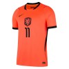 Camisolas Holanda Gakpo 11 1º Equipamento Principal World Cup 2026 Manga Curta