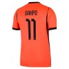 Camisolas Holanda Gakpo 11 Criança 1º Equipamento Principal World Cup 2026 Manga Curta
