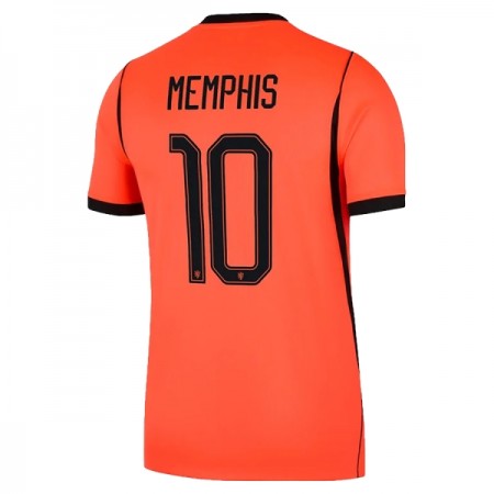 Camisolas Holanda Memphis 10 1º Equipamento Principal World Cup 2026 Manga Curta