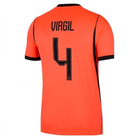 Camisolas Holanda Virgil 4 1º Equipamento Principal World Cup 2026 Manga Curta Camisolas Holanda Virgil 4 1º Equipamento Principal World Cup 2026 Manga Curta