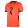 Camisolas Holanda Virgil 4 1º Equipamento Principal World Cup 2026 Manga Curta