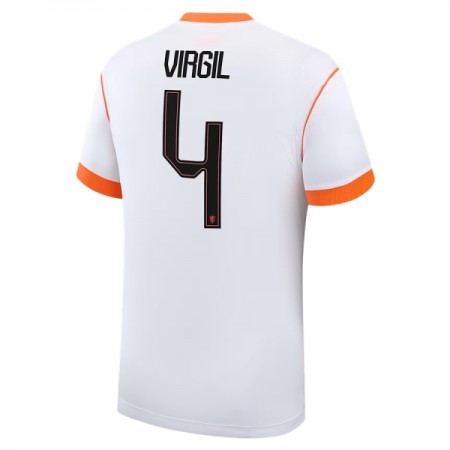 Camisolas Holanda Virgil 4 2º Equipamento Alternativa World Cup 2026 Manga Curta Camisolas Holanda Virgil 4 2º Equipamento Alternativa World Cup 2026 Manga Curta