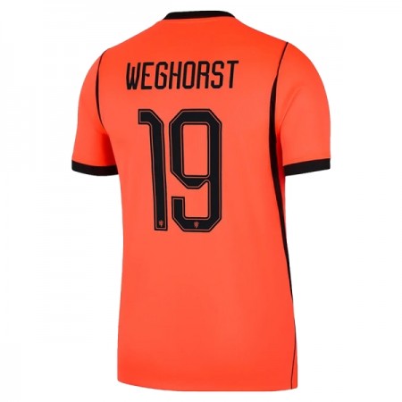 Camisolas Holanda Weghorst 19 1º Equipamento Principal World Cup 2026 Manga Curta