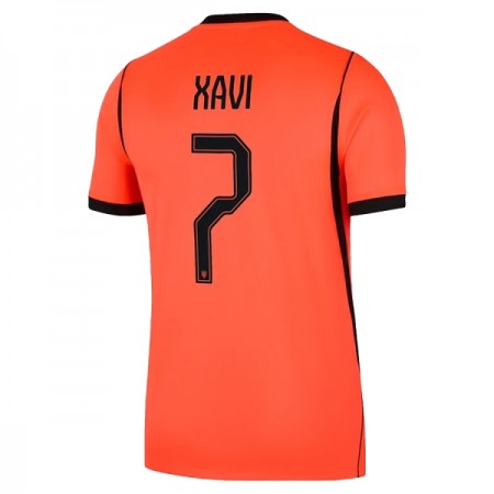 Camisolas Holanda Xavi 7 1º Equipamento Principal World Cup 2026 Manga Curta Camisolas Holanda Xavi 7 1º Equipamento Principal World Cup 2026 Manga Curta