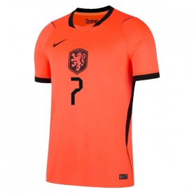 Camisolas Holanda Xavi 7 1º Equipamento Principal World Cup 2026 Manga Curta