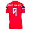 Camisolas Noruega Haaland 9 1º Equipamento Principal World Cup 2026 Manga Curta Camisolas Noruega Haaland 9 1º Equipamento Principal World Cup 2026 Manga Curta