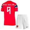 Camisolas Noruega Haaland 9 Criança 1º Equipamento Principal World Cup 2026 Manga Curta Camisolas Noruega Haaland 9 Criança 1º Equipamento Principal World Cup 2026 Manga Curta