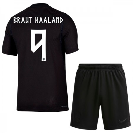Camisolas Noruega Haaland 9 Criança 2º Equipamento Alternativa World Cup 2026 Manga Curta Camisolas Noruega Haaland 9 Criança 2º Equipamento Alternativa World Cup 2026 Manga Curta