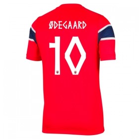Camisolas Noruega Odegaard 10 1º Equipamento Principal World Cup 2026 Manga Curta