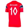 Camisolas Noruega Odegaard 10 Criança 1º Equipamento Principal World Cup 2026 Manga Curta