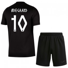 Camisolas Noruega Odegaard 10 Criança 2º Equipamento Alternativa World Cup 2026 Manga Curta