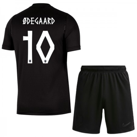 Camisolas Noruega Odegaard 10 Criança 2º Equipamento Alternativa World Cup 2026 Manga Curta Camisolas Noruega Odegaard 10 Criança 2º Equipamento Alternativa World Cup 2026 Manga Curta