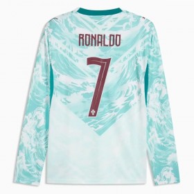 Camisolas Portugal Ronaldo 7 2º Equipamento Alternativa World Cup 2026 Manga Comprida