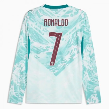 Camisolas Portugal Ronaldo 7 2º Equipamento Alternativa World Cup 2026 Manga Comprida Camisolas Portugal Ronaldo 7 2º Equipamento Alternativa World Cup 2026 Manga Comprida