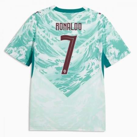 Camisolas Portugal Ronaldo 7 2º Equipamento Alternativa World Cup 2026 Manga Curta