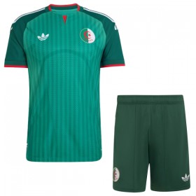 Camisolas Argélia Criança 2º Equipamento Alternativa World Cup 2026 Manga Curta