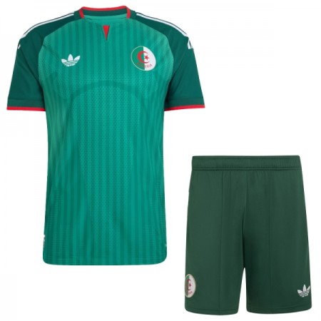 Camisolas Argélia Criança 2º Equipamento Alternativa World Cup 2026 Manga Curta Camisolas Argélia Criança 2º Equipamento Alternativa World Cup 2026 Manga Curta