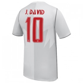 Camisolas Canadá J. David 10 3º Equipamento World Cup 2026 Manga Curta