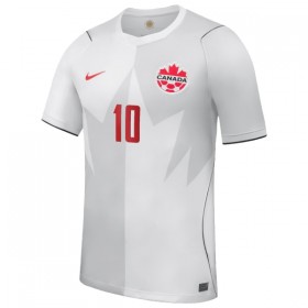 Camisolas Canadá J. David 10 3º Equipamento World Cup 2026 Manga Curta