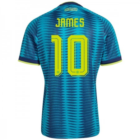 Camisolas Colômbia James 10 2º Equipamento Alternativa World Cup 2026 Manga Curta Camisolas Colômbia James 10 2º Equipamento Alternativa World Cup 2026 Manga Curta